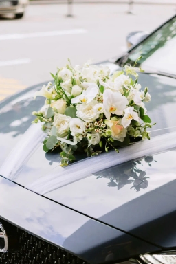 Bridal Car Fresh Flower Package 2