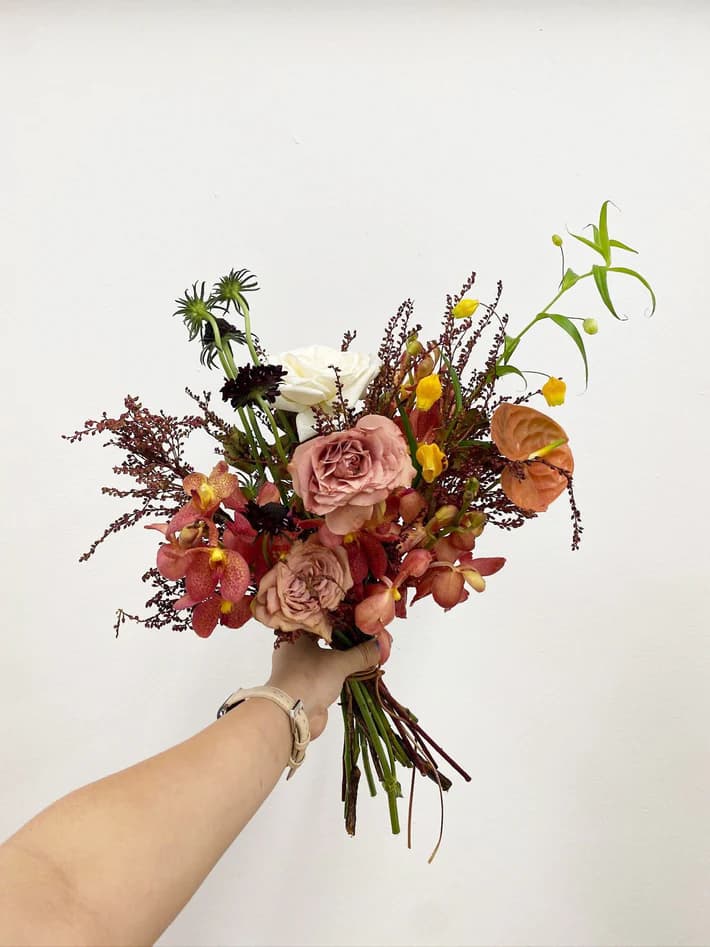 Soft Peach Bouquet