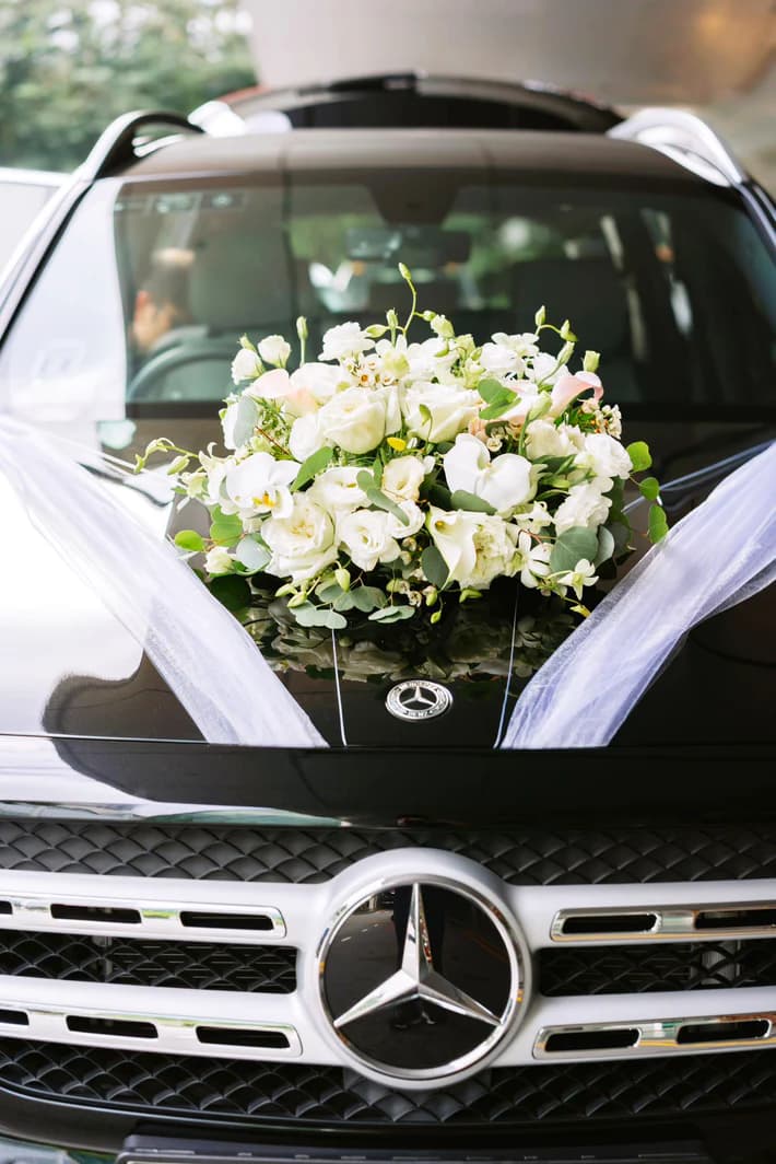 Bridal Car Decoration 1